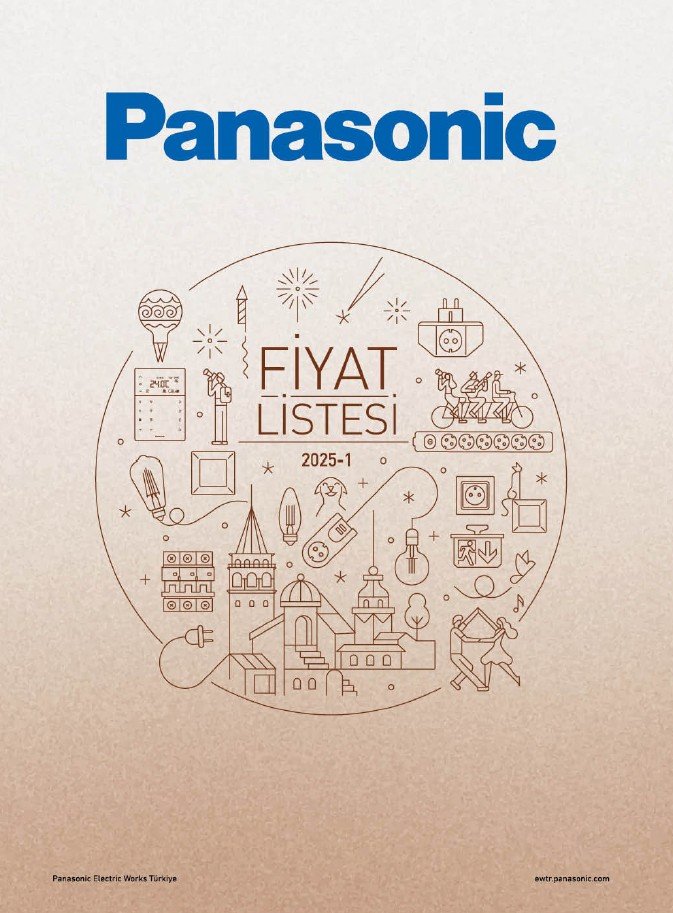 Panasonic 2025 Fiyat Listesi - ZAME Elektrik