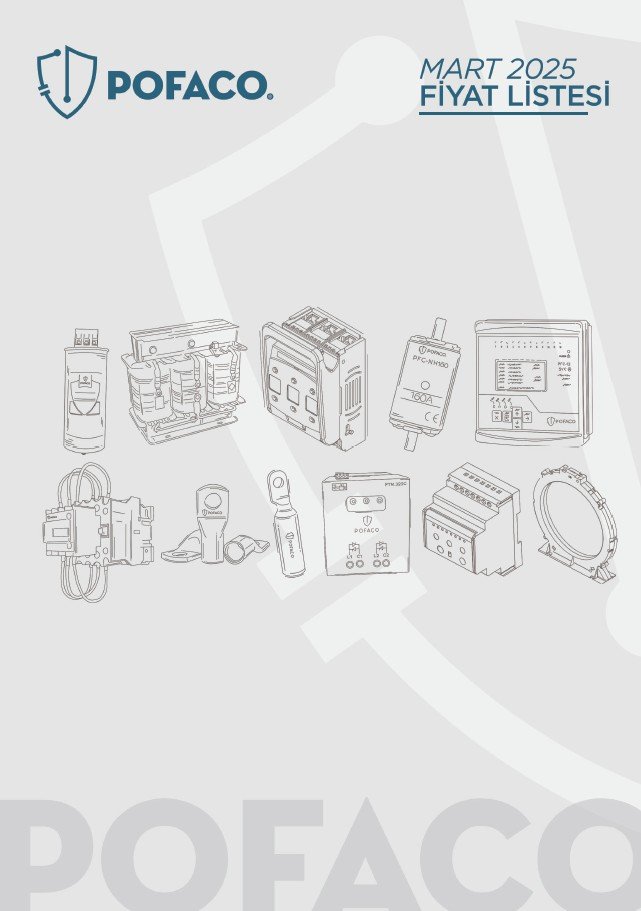 Pofacco 2025 Fiyat Listesi - ZAME Elektrik
